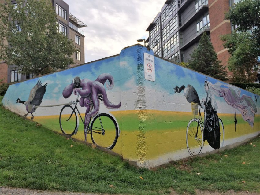 Biking Victoria Mural
