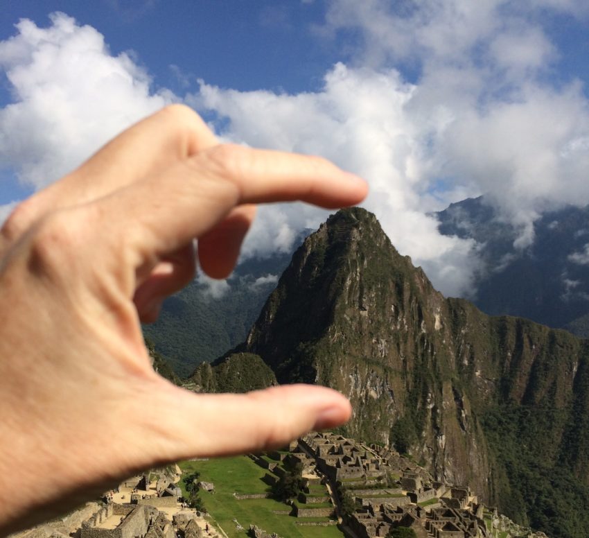 Pinch Machu Picchu