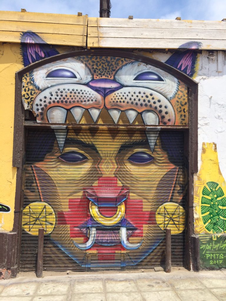 Colorful Mural in Callao