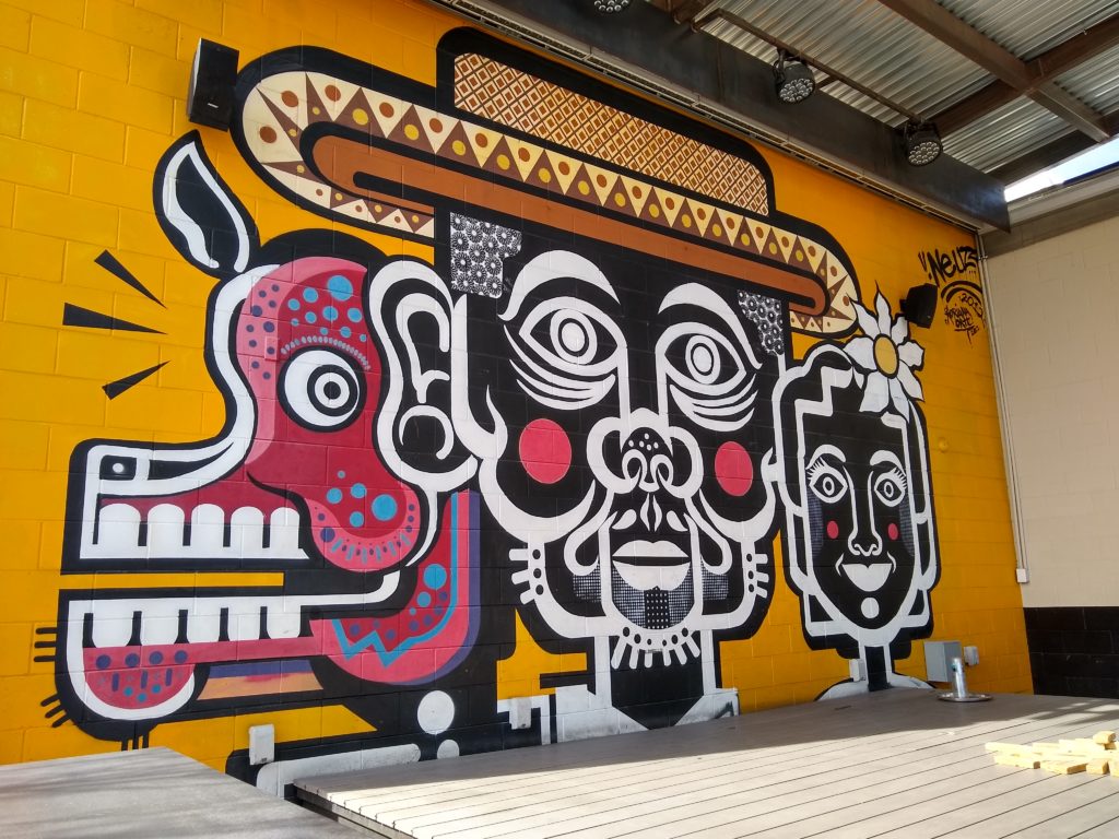 Mural at Marble Brewing Albuquerque
