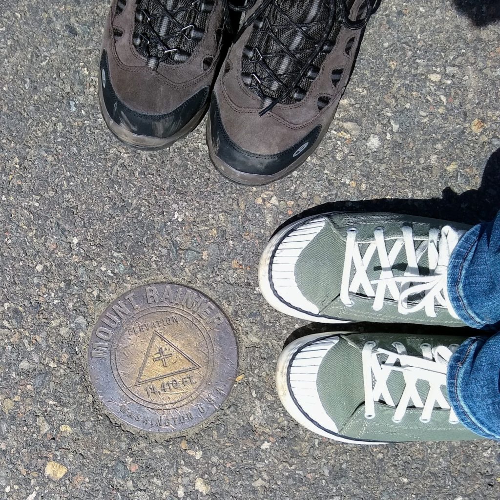 Foot Selfie | Mt. Rainier